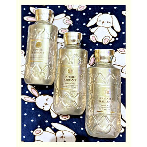Bath & Body Works Infinite Radiance 10oz Shower Gel Body Wash with Aloe B5 x3
